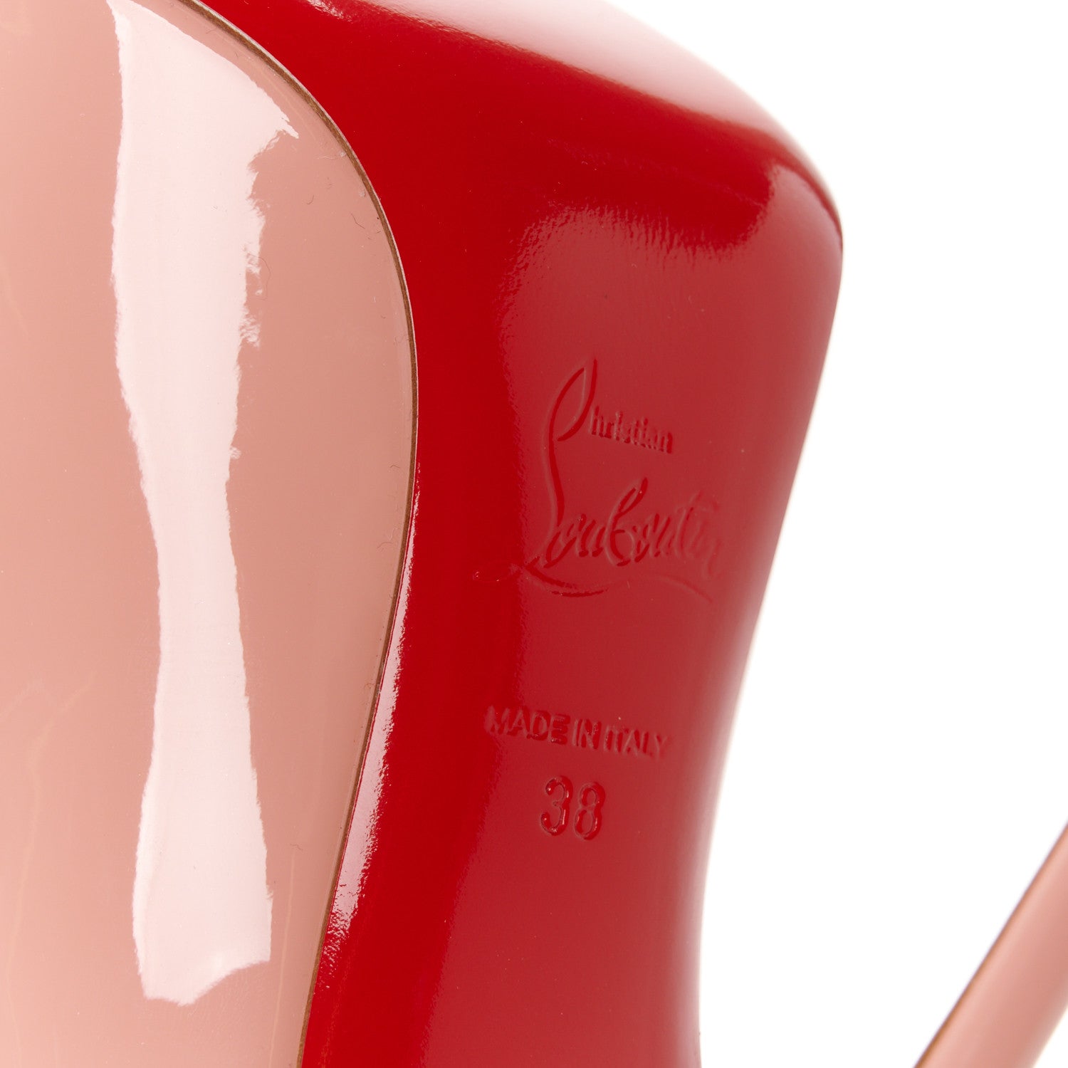Christian Louboutin Patent Pigalle Follies 100 Pumps 38 Guimauve 8 of 9