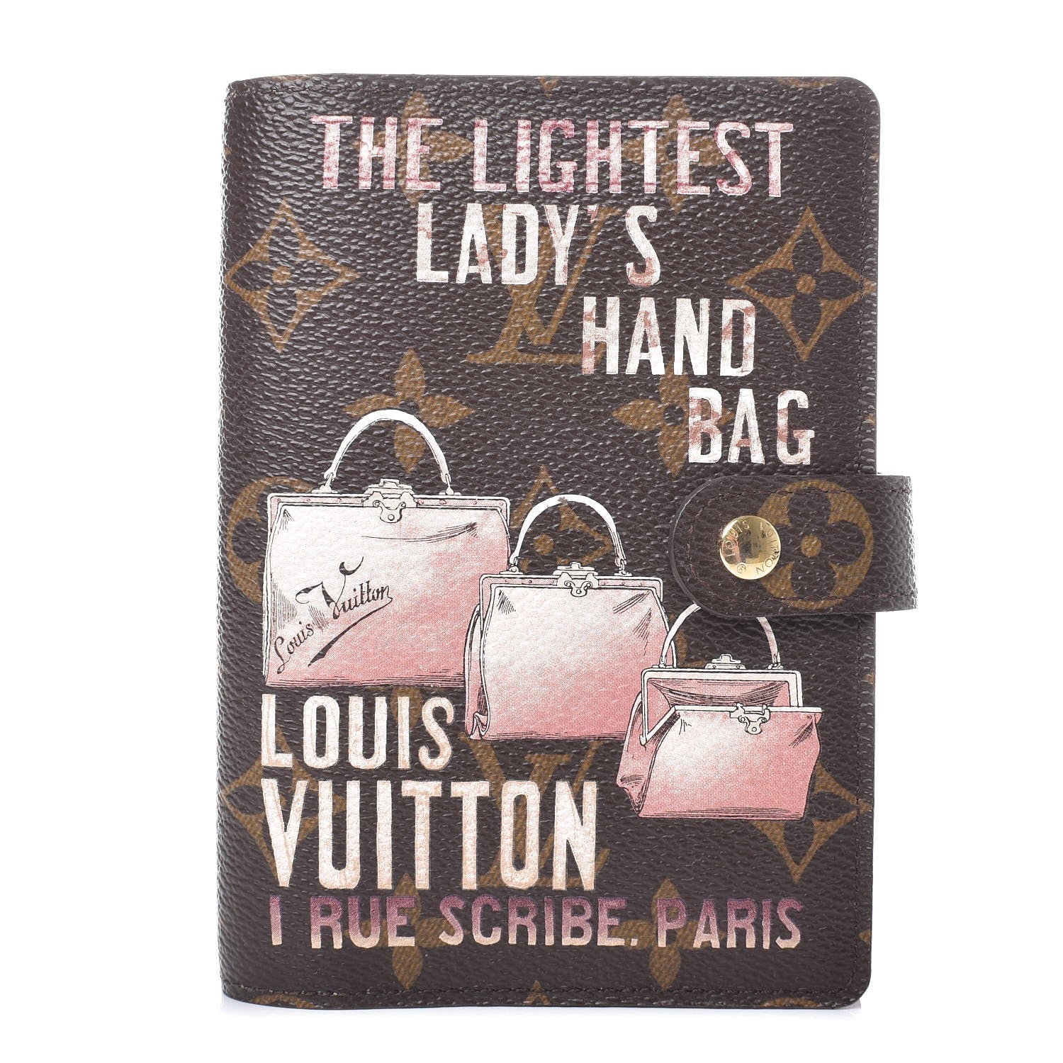 Louis Vuitton Monogram Affiche Small Ring Agenda Cover 1 of 6