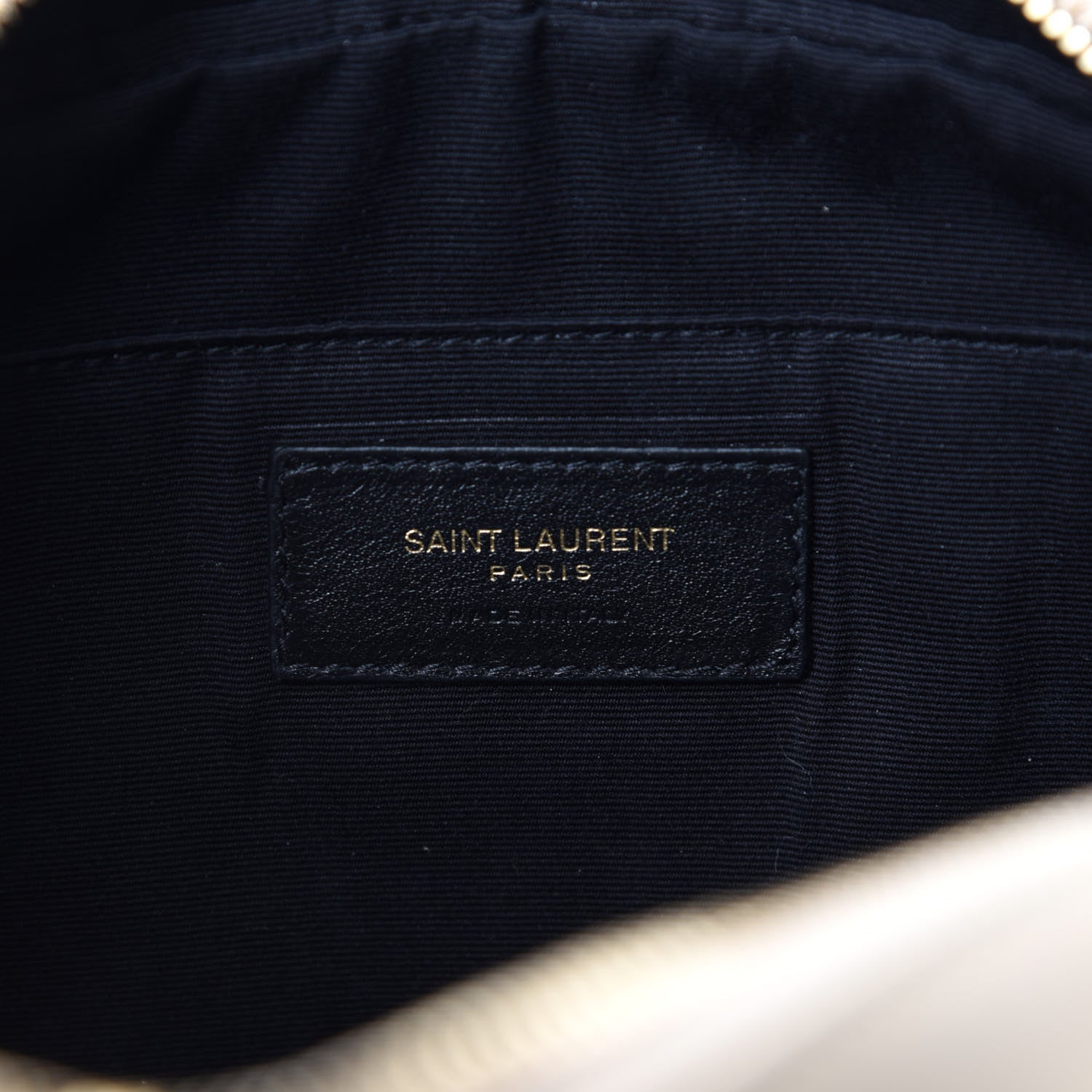 Saint Laurent Calfskin Matelasse Monogram Lou Camera Bag New Powder 8 of 10