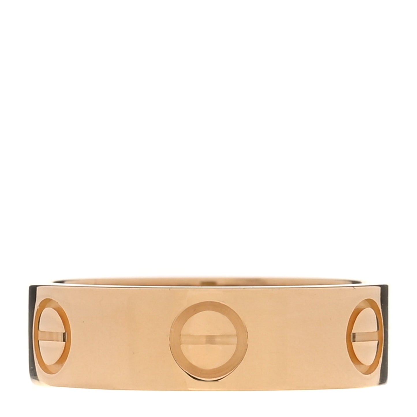 18K Yellow Gold 5.5mm LOVE Ring 52 6