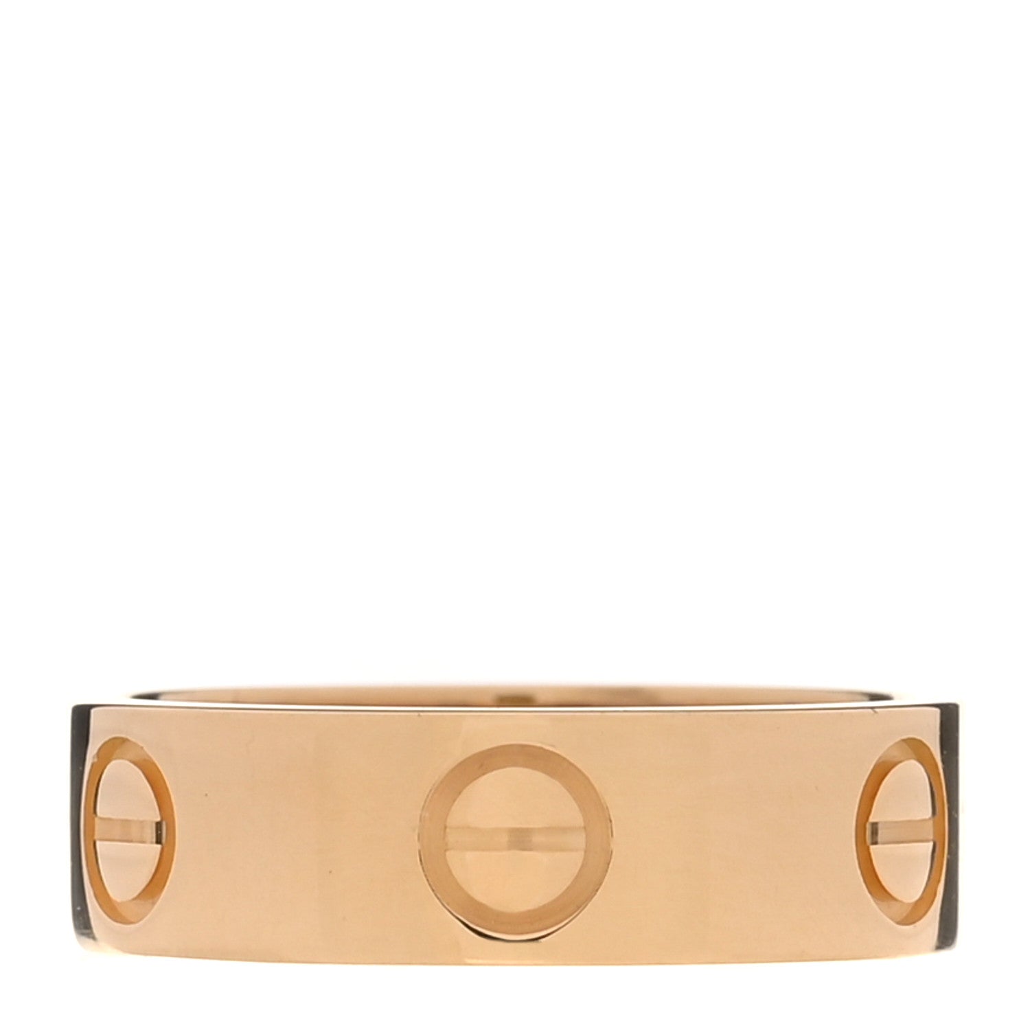 Cartier 18K Yellow Gold 5.5mm LOVE Ring 52 6 3 of 5