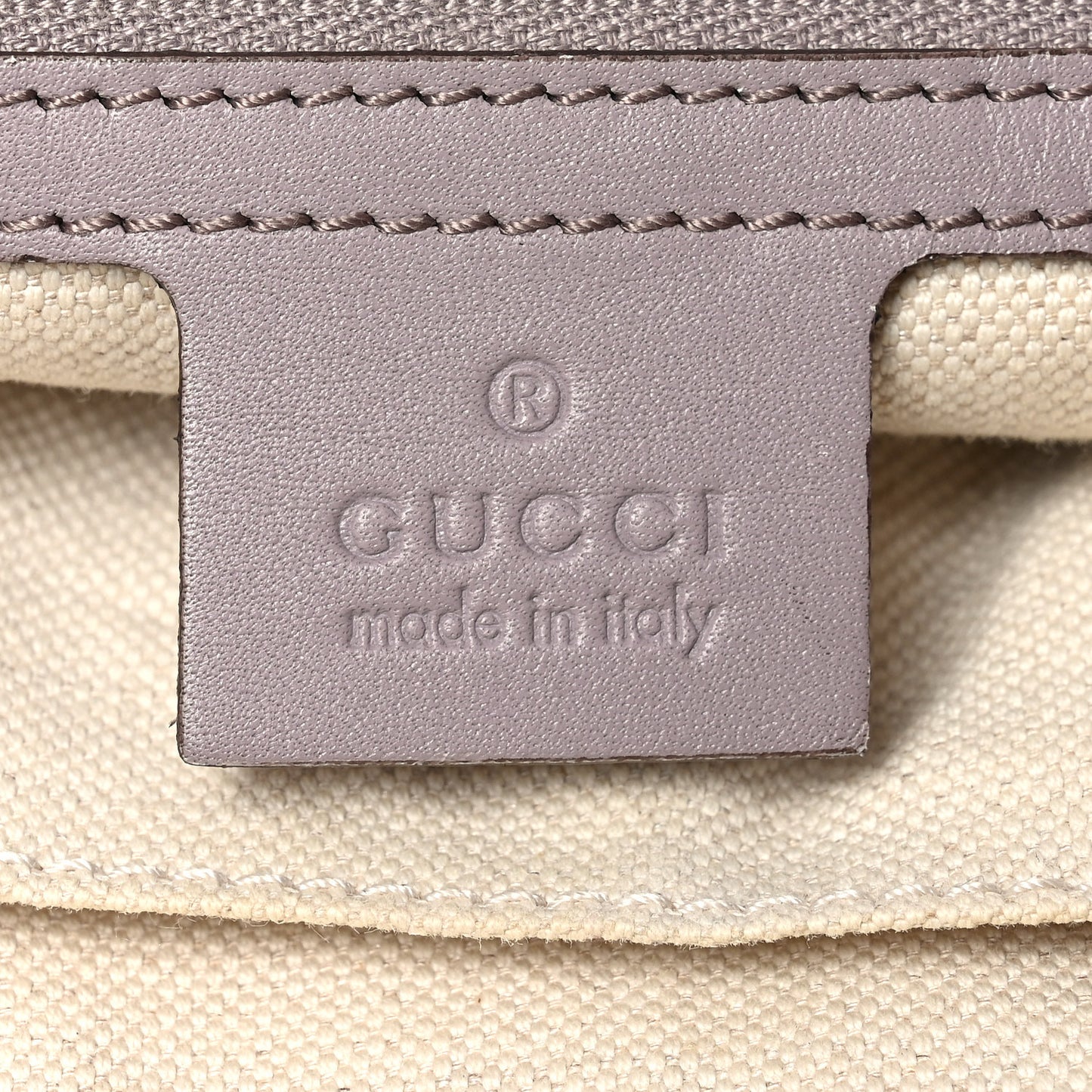 Microguccissima Medium Craft Tote Lilac