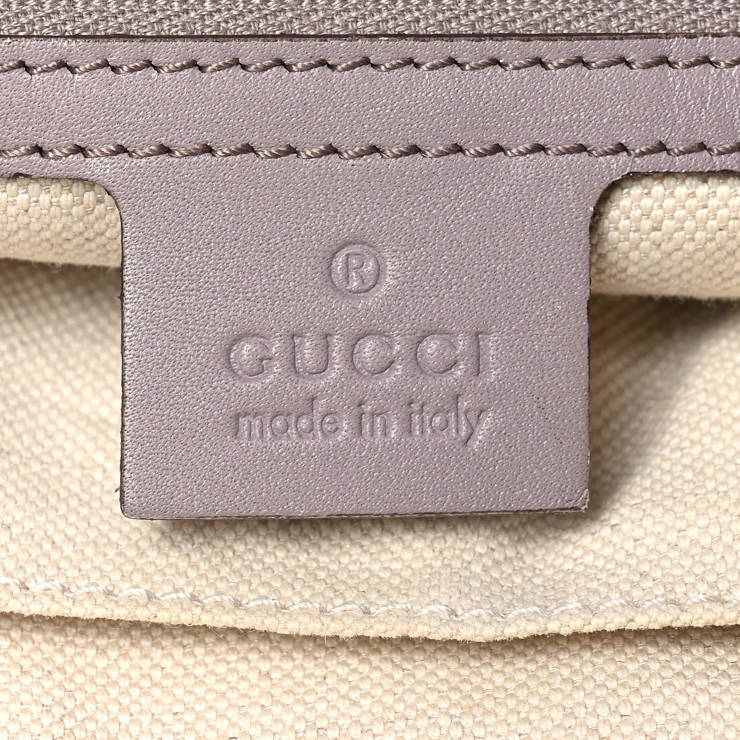 Gucci Microguccissima Medium Craft Tote Lilac 6 of 10