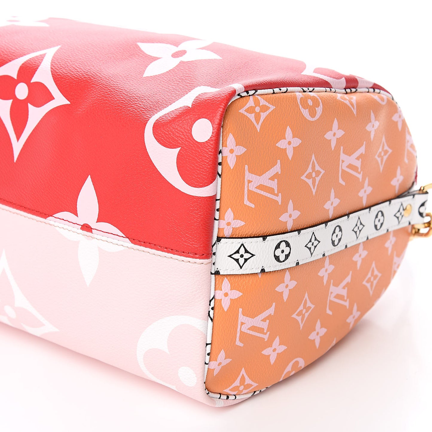Monogram Giant Speedy Bandouliere 30 Rouge