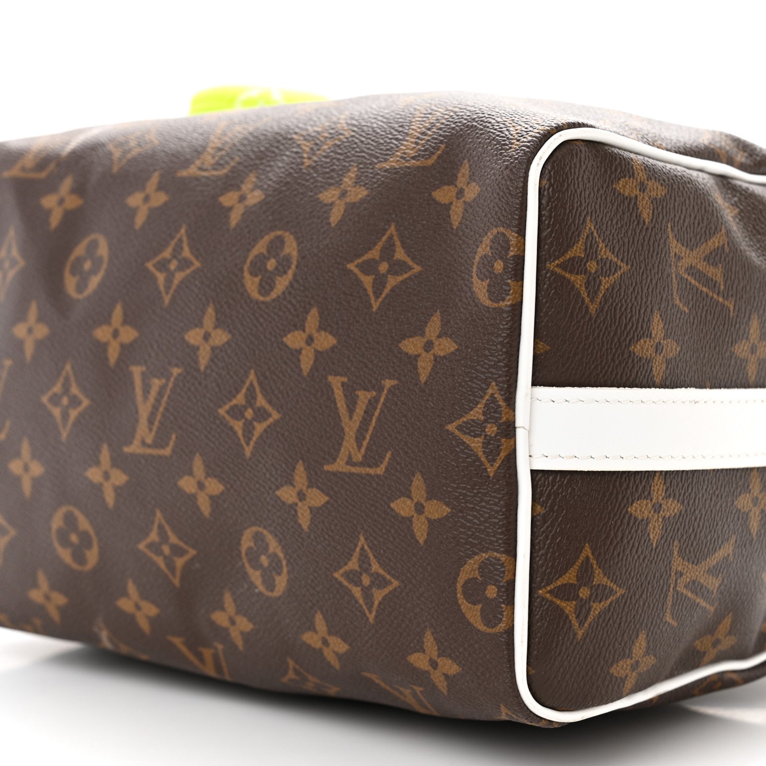 Louis Vuitton Monogram LV Match Speedy Bandouliere 25 White 9 of 15