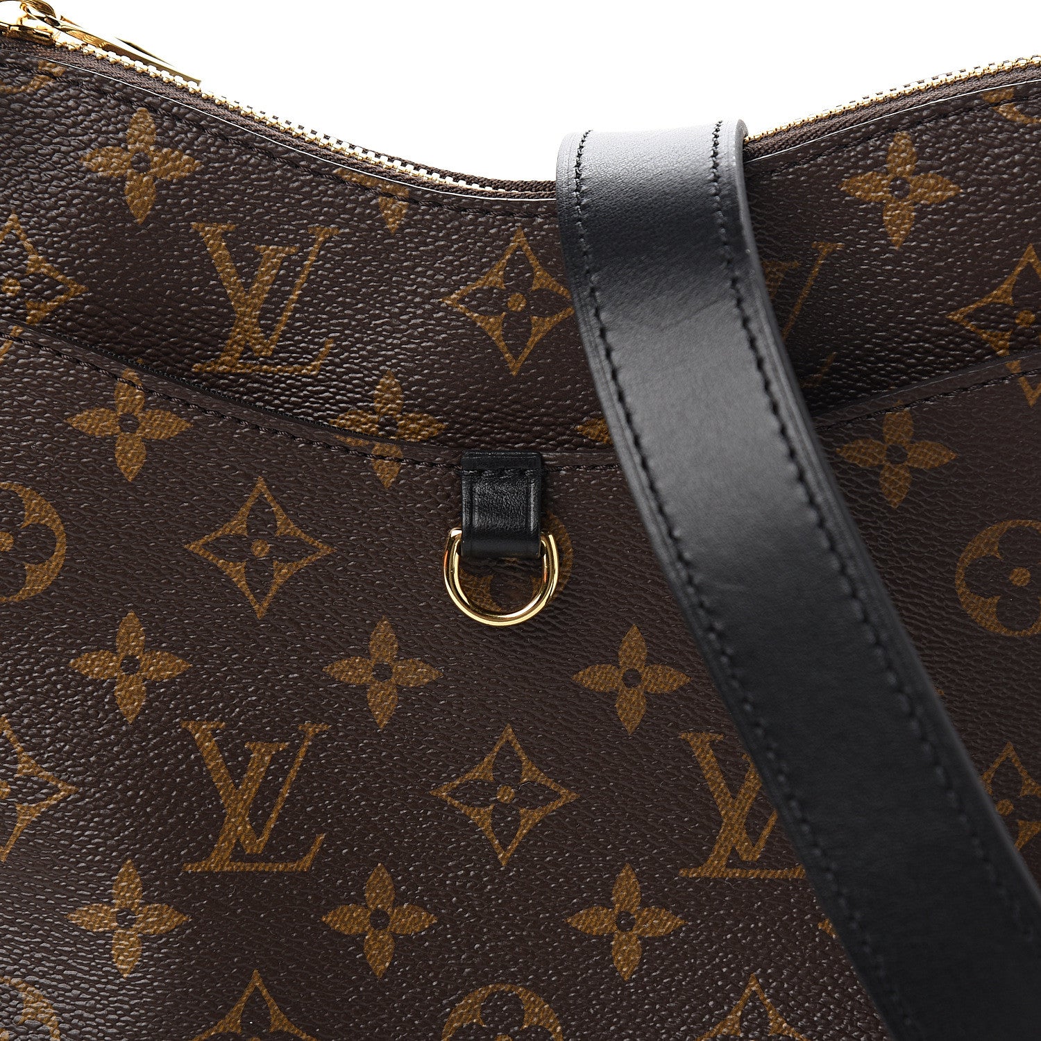Louis Vuitton Monogram Odeon PM Black 9 of 10