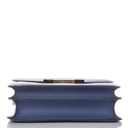 Hermes Evercolor Constance 24 Bleu Brighton 25 of 26