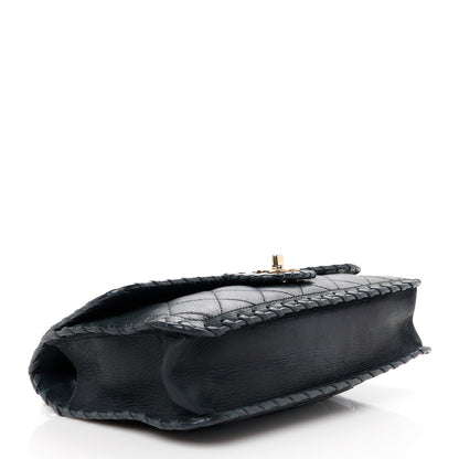 Chanel Iridescent Calfskin Small Happy Stitch Flap Black 4 of 12