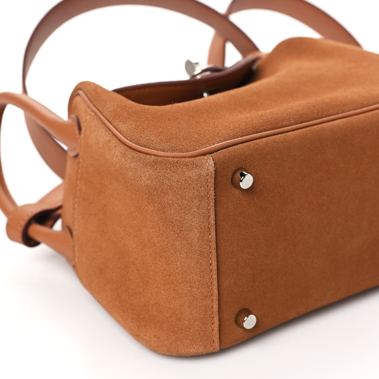 Hermes Veau Grizzly Swift Mini Lindy 20 Gold 9 of 10