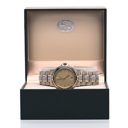 Gucci Stainless Steel 35mm 9040M Quartz Watch Gold 6 of 6