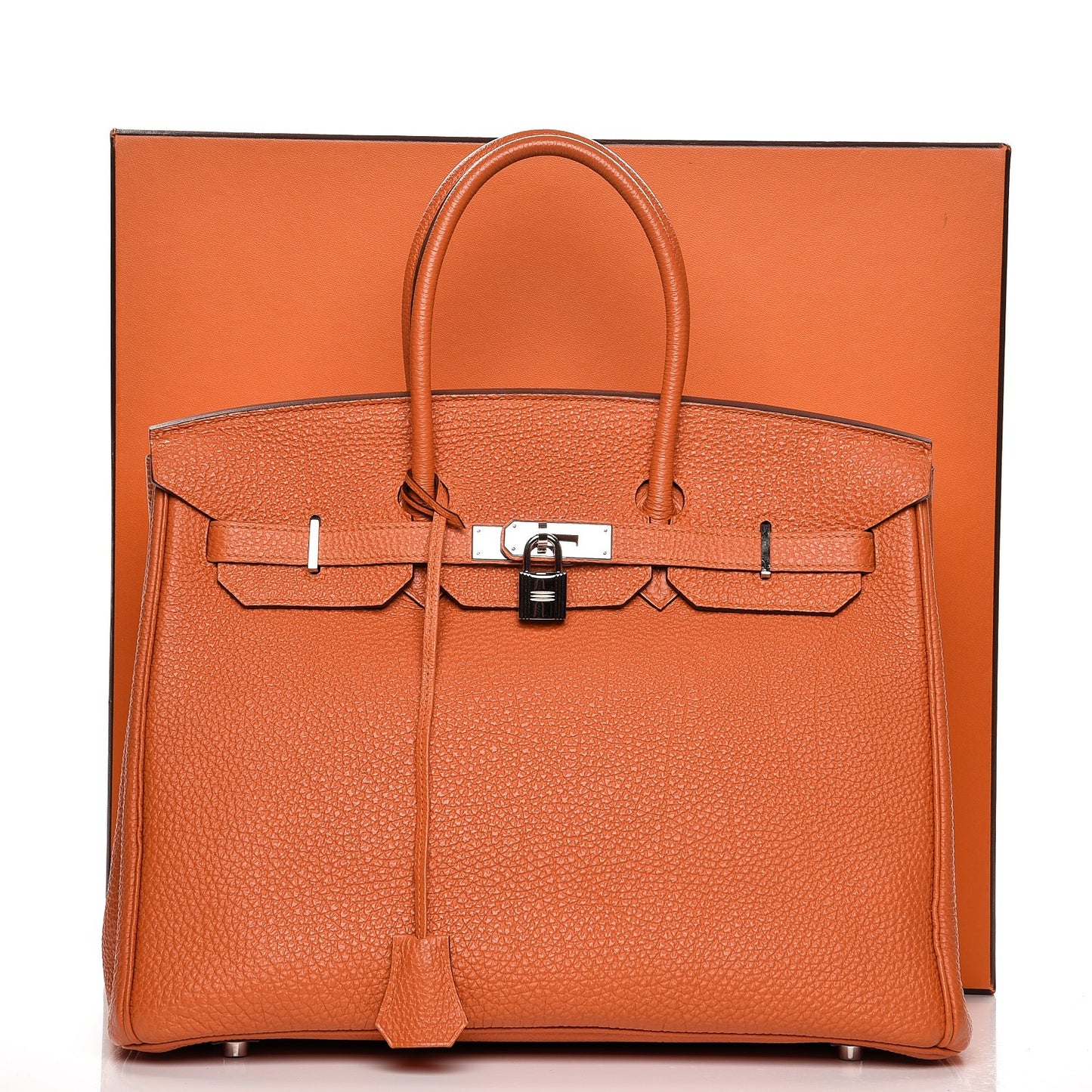 Togo Birkin 35 Orange