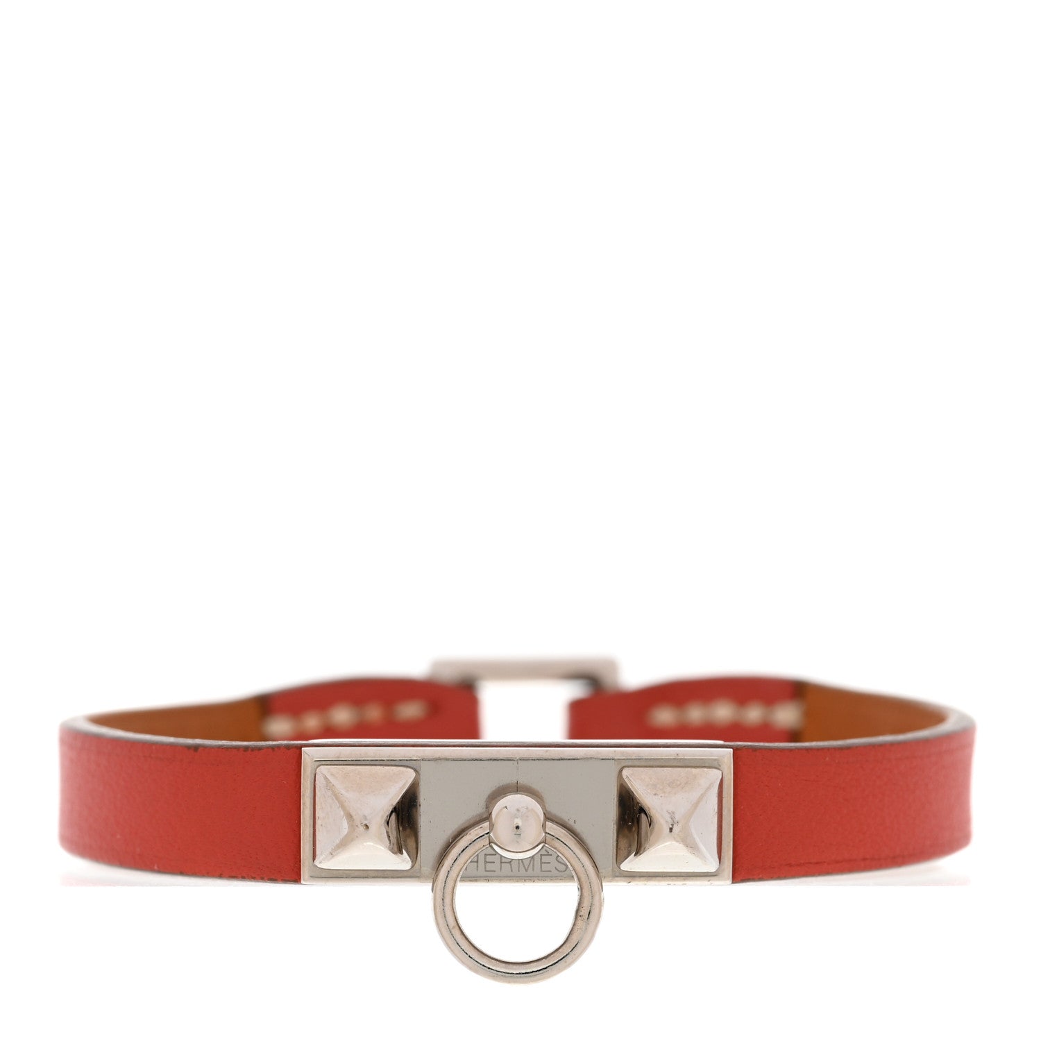 Hermes Swift Micro Rivale Bracelet XS Sanguine 1 of 9