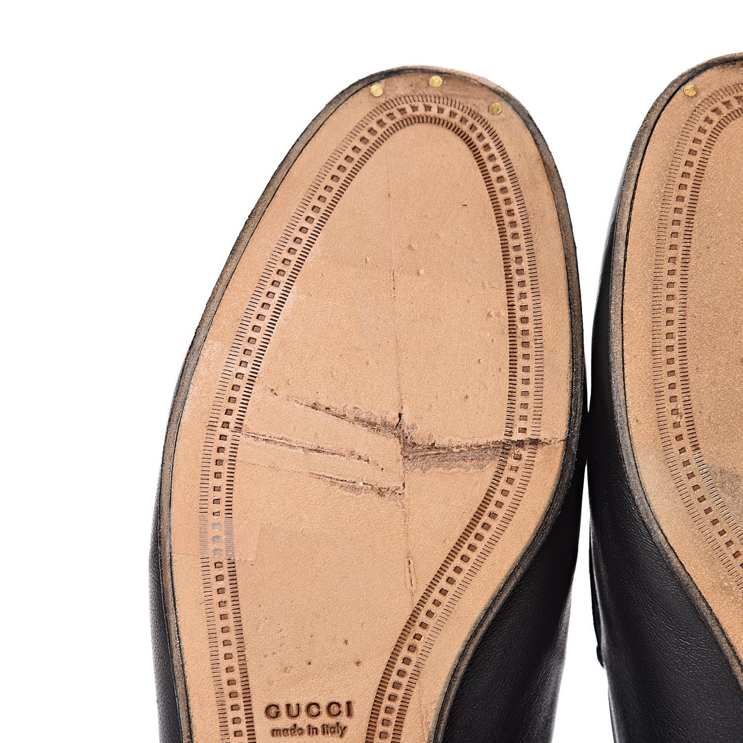 Lambskin Womens Brixton Horsebit Loafers 36 Black
