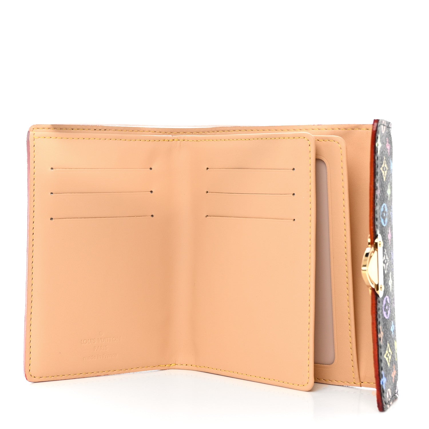 Louis Vuitton Monogram Multicolor Koala Wallet Black 5 of 7