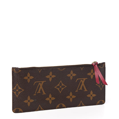 Louis Vuitton Monogram Josephine Wallet Zippered Insert Fuchsia 2 of 5