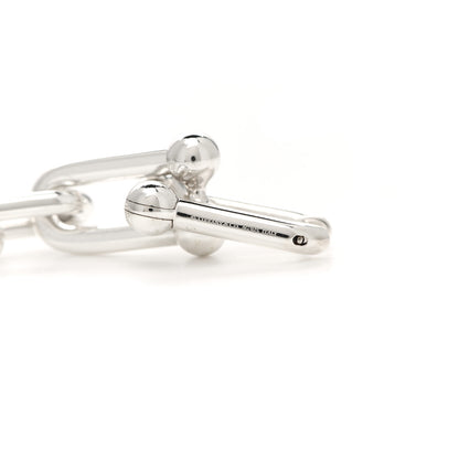 Tiffany Sterling Silver HardWear Graduated Link Earrings 5 of 5