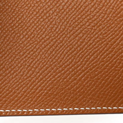 Hermes Epsom Tarmac PM Passport Holder Gold 6 of 8