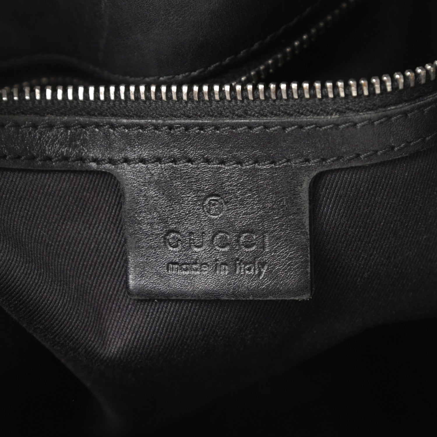 Gucci Monogram Tote Black 6 of 17