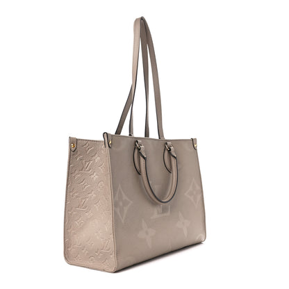 Louis Vuitton Empreinte Monogram Giant Onthego MM Tourterelle 3 of 9