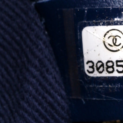 Chanel Caviar Quilted Small Coco Handle Flap Navy 8 of 11