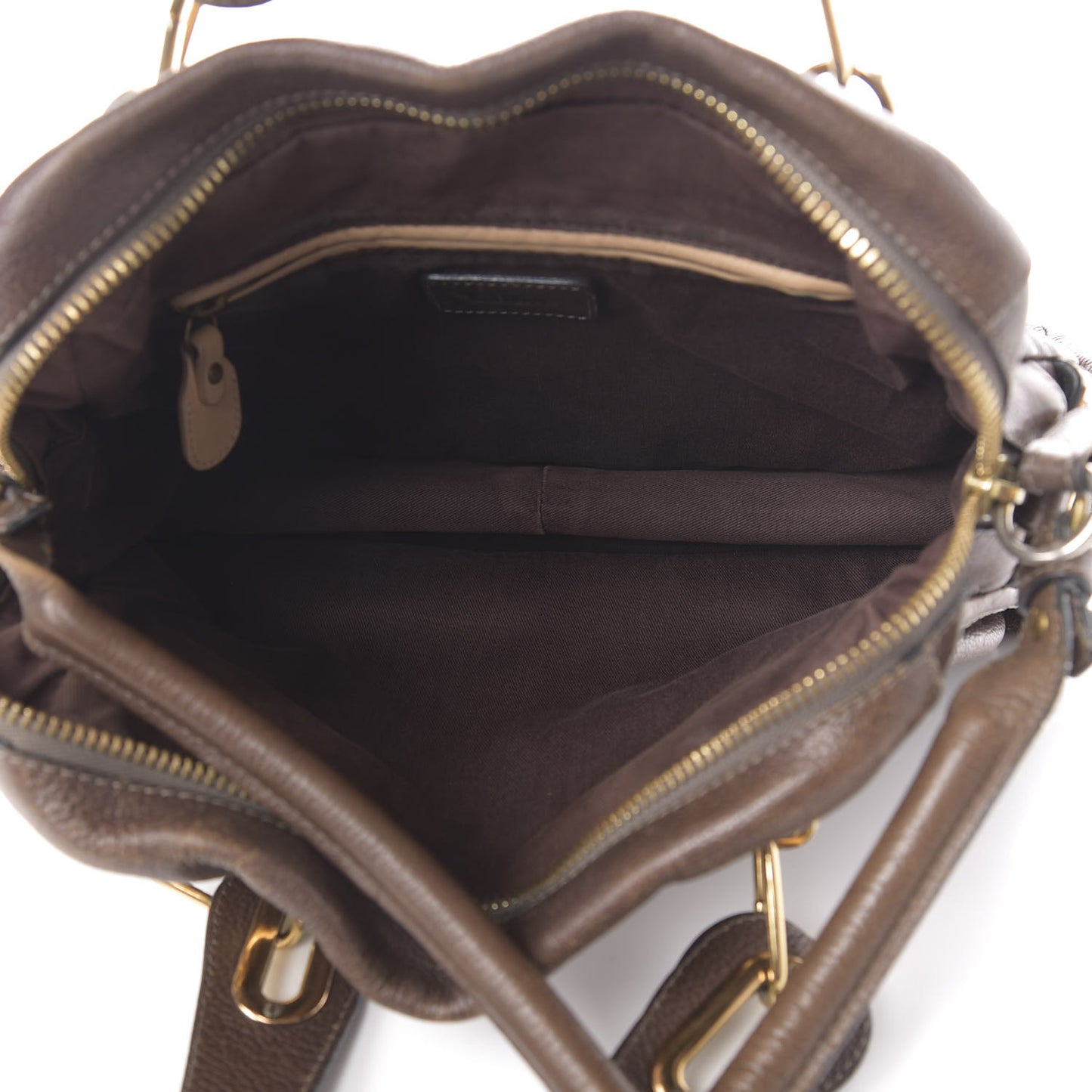 Calfskin Small Paraty Chocolate
