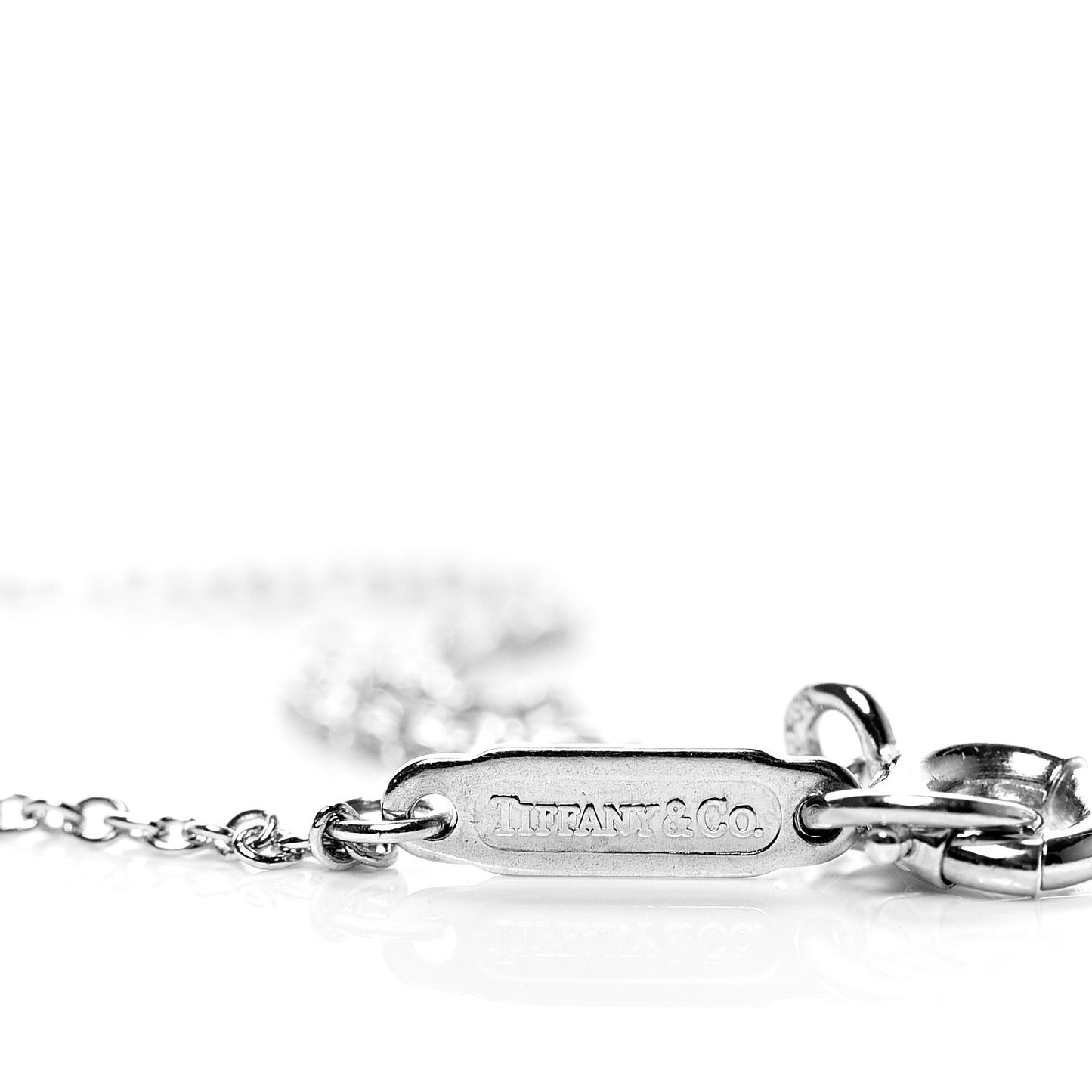Platinum Diamond Petal Flower Necklace