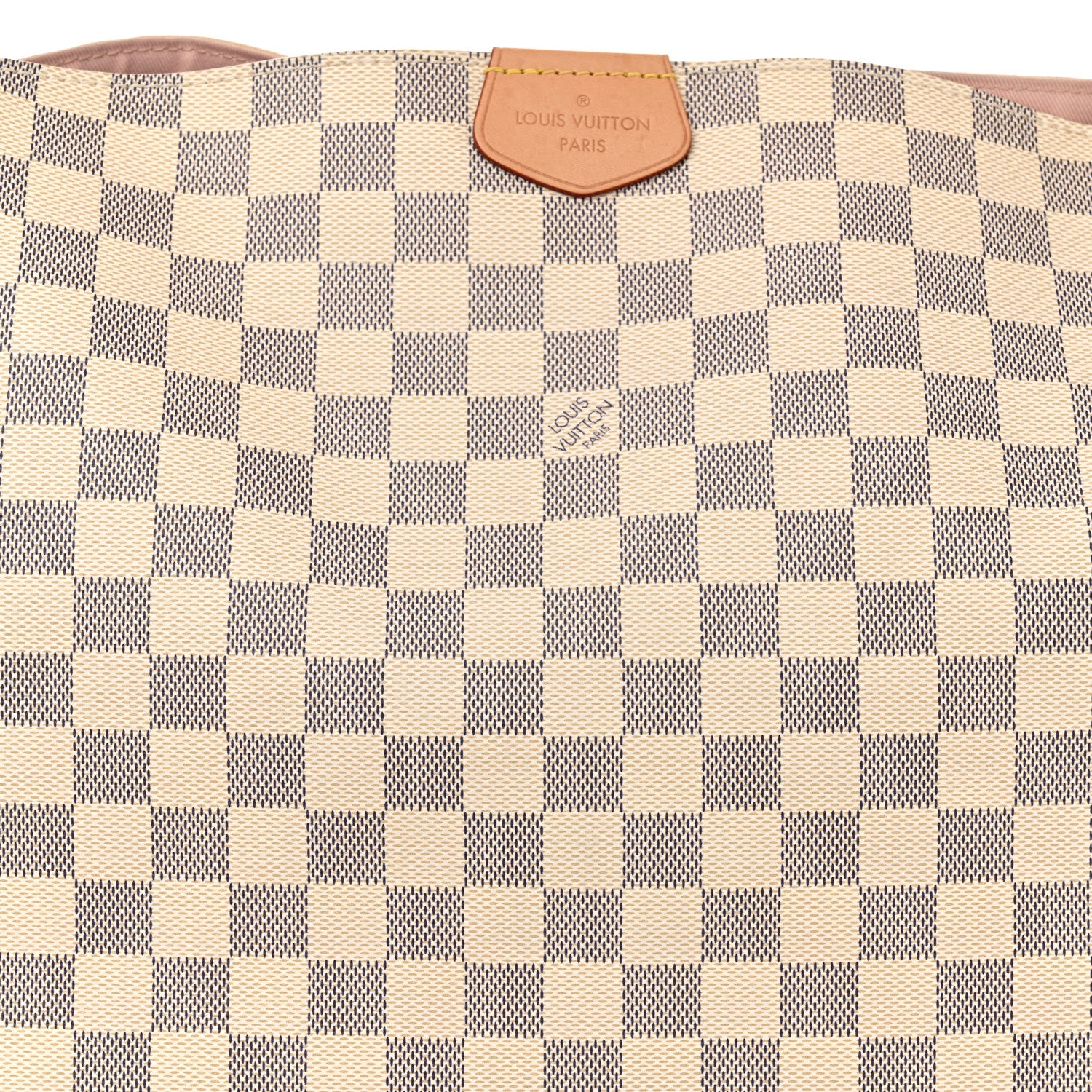 Louis Vuitton Damier Azur Graceful MM Rose Ballerine 7 of 10