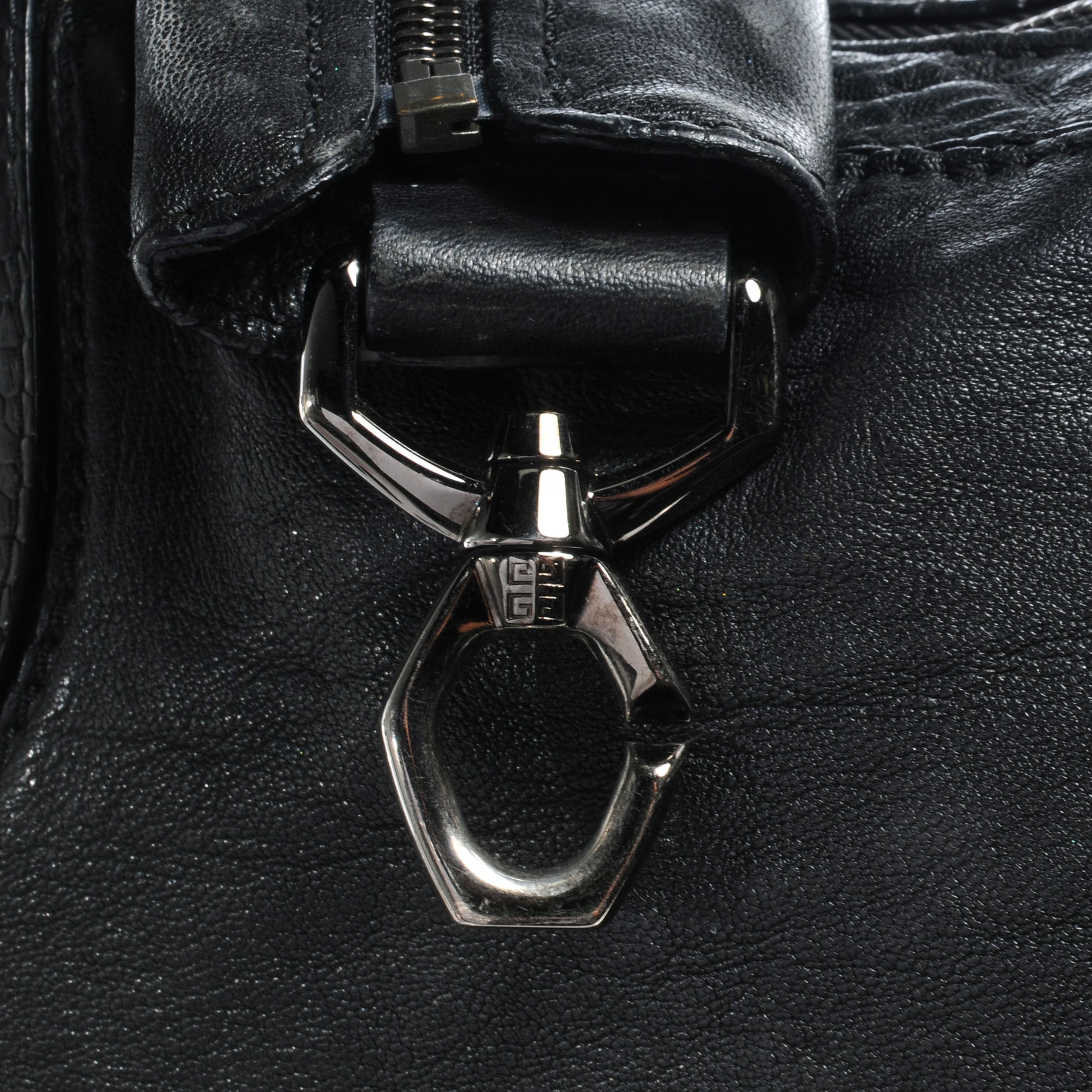 Givenchy Leather Large Nightingale Black 10 of 10