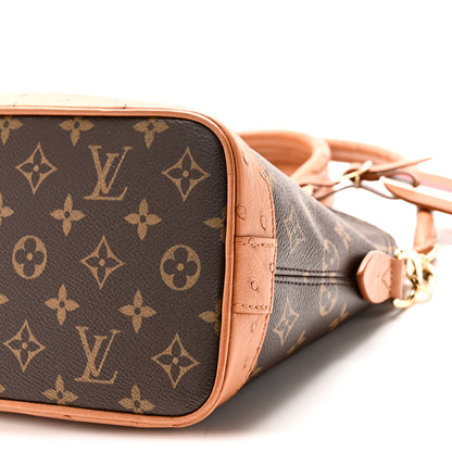 Louis Vuitton Monogram Ostrich Alma Soft Celebration MM 9 of 9