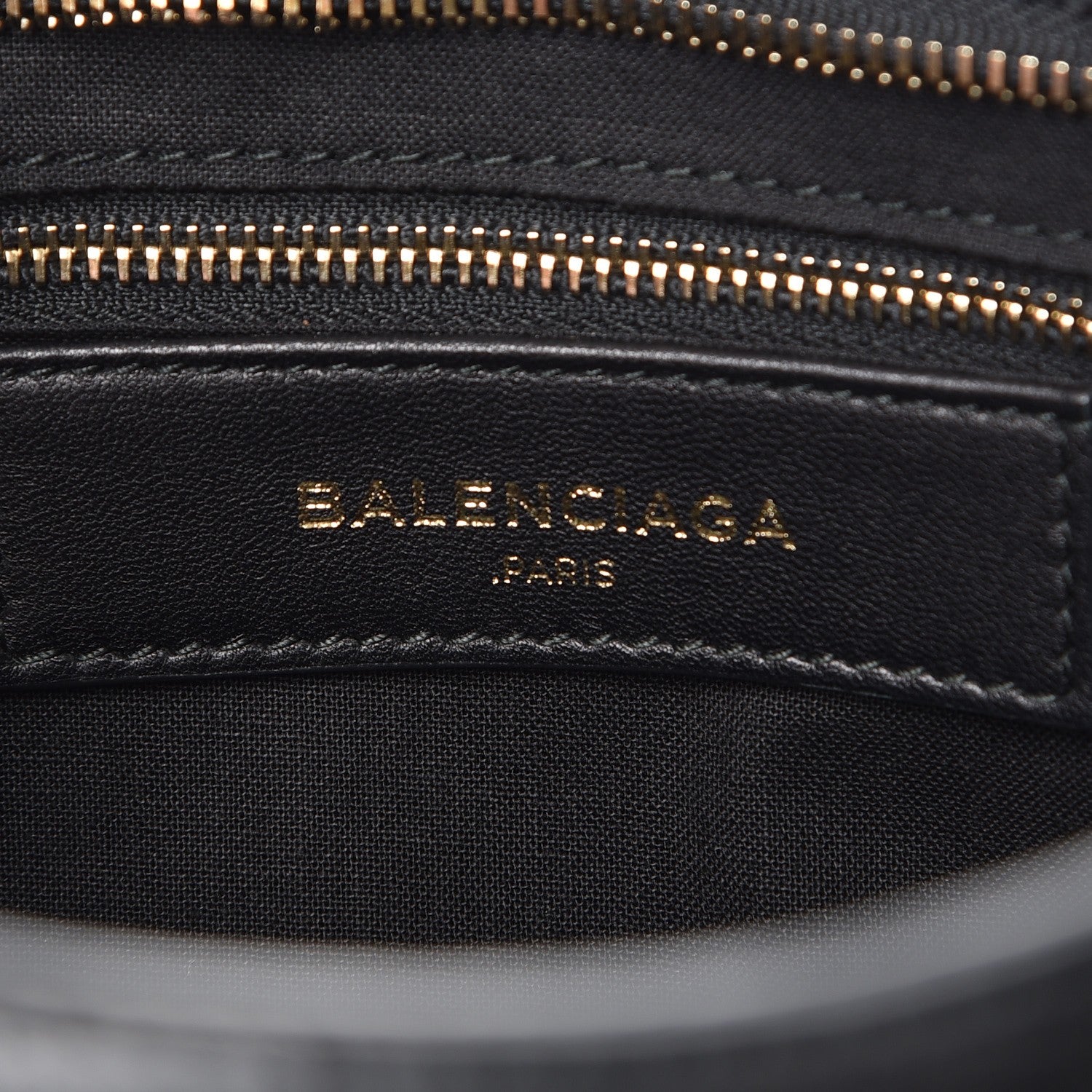 Balenciaga Calfskin Crocodile Embossed Classic Hardware City Black 6 of 8