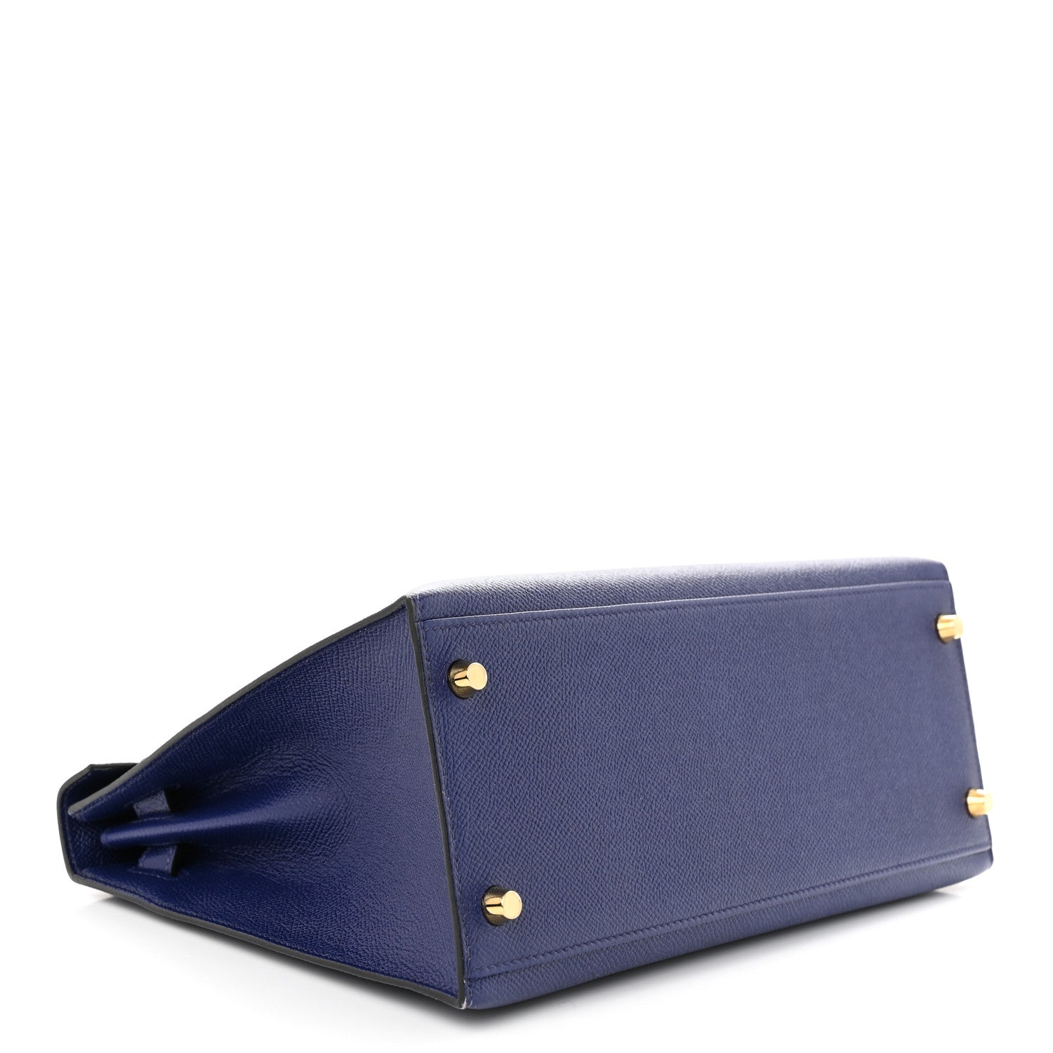 Hermes Epsom Kelly Sellier 28 Bleu Electrique 4 of 12
