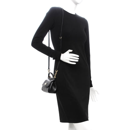 Dolce & Gabbana Dauphine Micro Miss Sicily Satchel Black 2 of 6