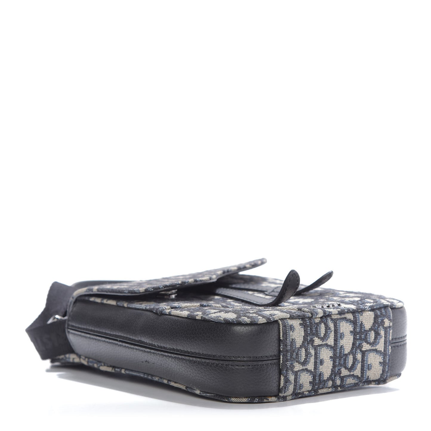 Oblique Saddle Pouch Blue