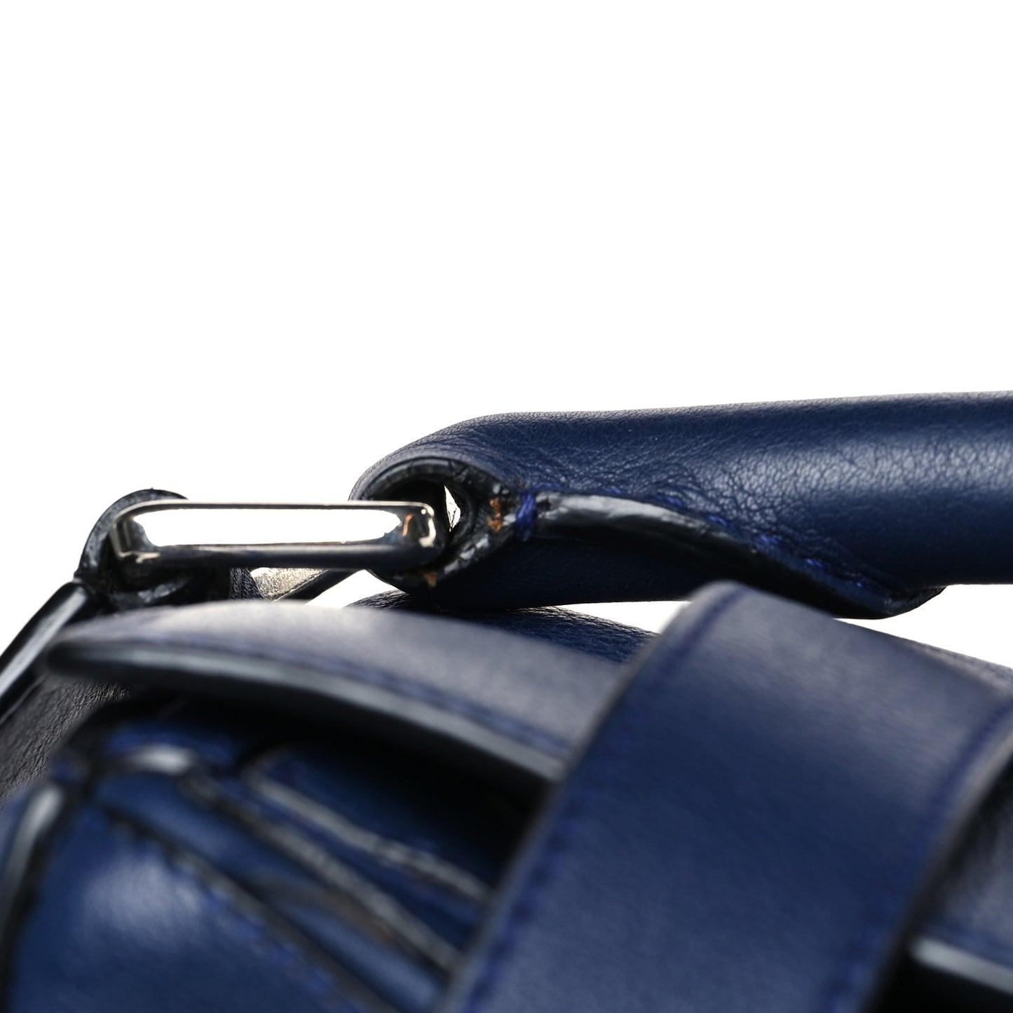 Calfskin Medium Puzzle Bag Marine
