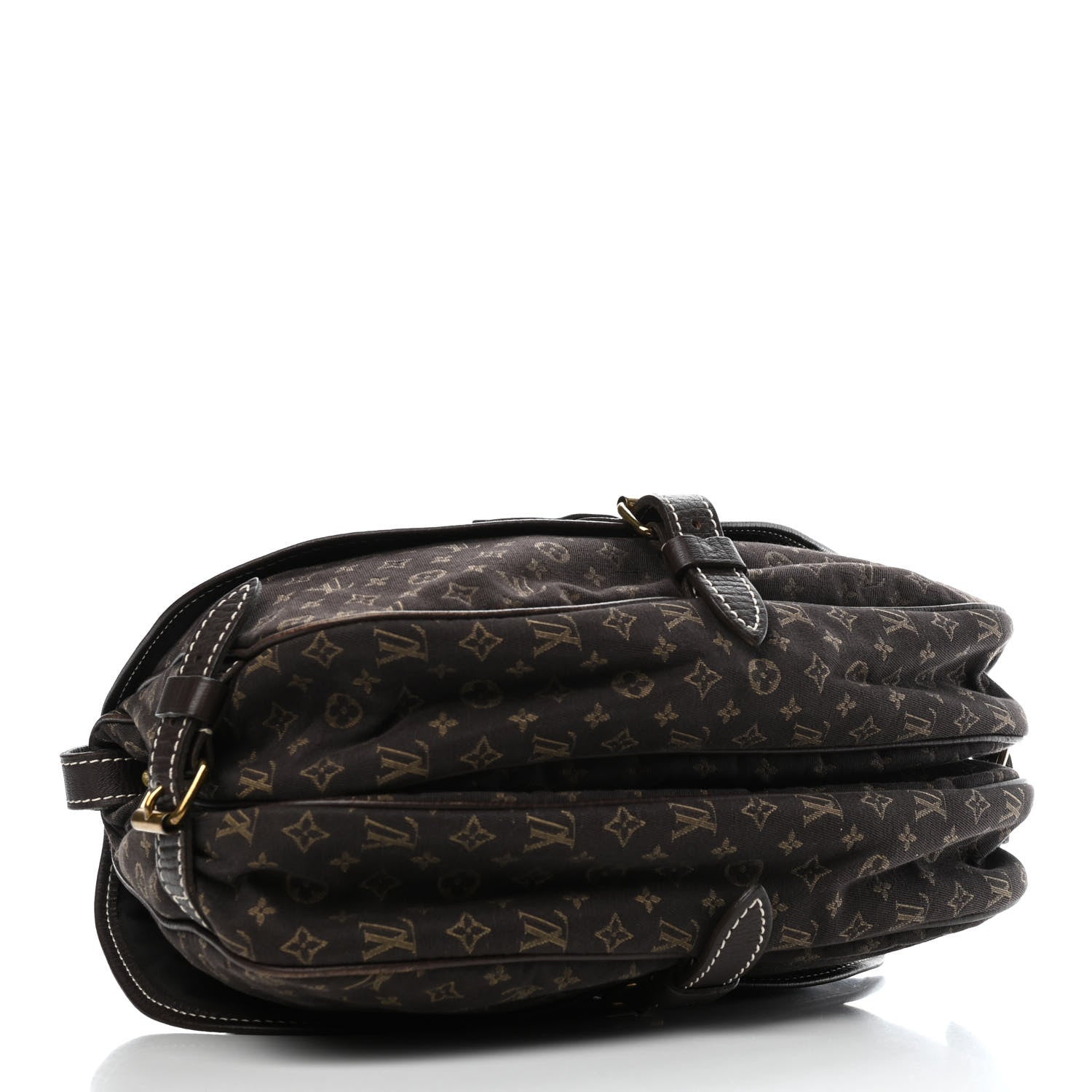 Louis Vuitton Monogram Mini Lin Saumur Ebene 3 of 4