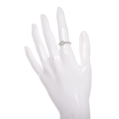 Tiffany Platinum Diamond .38ct Round Brilliant Harmony Engagement Ring 50 5.25 2 of 5