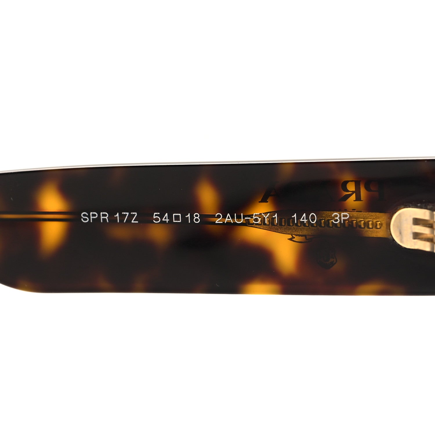 Prada Acetate Polarized Sunglasses SPR 17Z Havana 6 of 7