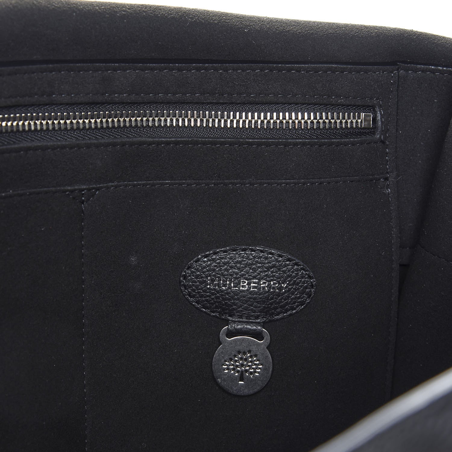 Mulberry Classic Grain Calfskin Bayswater Black 6 of 11
