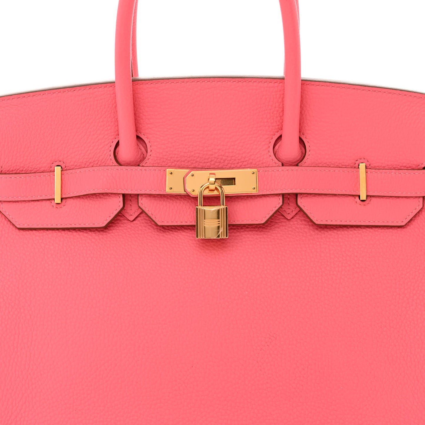 Togo Birkin 35 Rose Lipstick