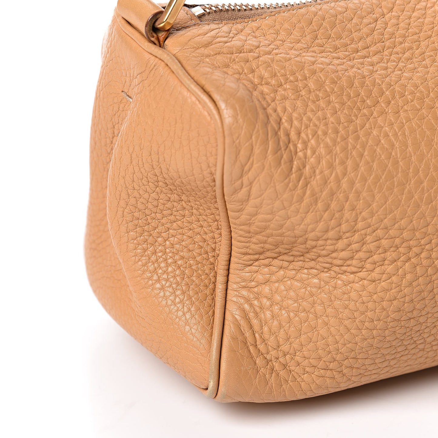 Vitello Daino Shoulder Bag Sabbia