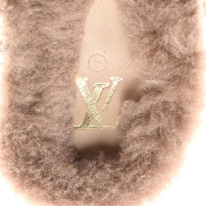 Louis Vuitton Monogram Fur LV Easy Mule 9 Brown 7 of 8