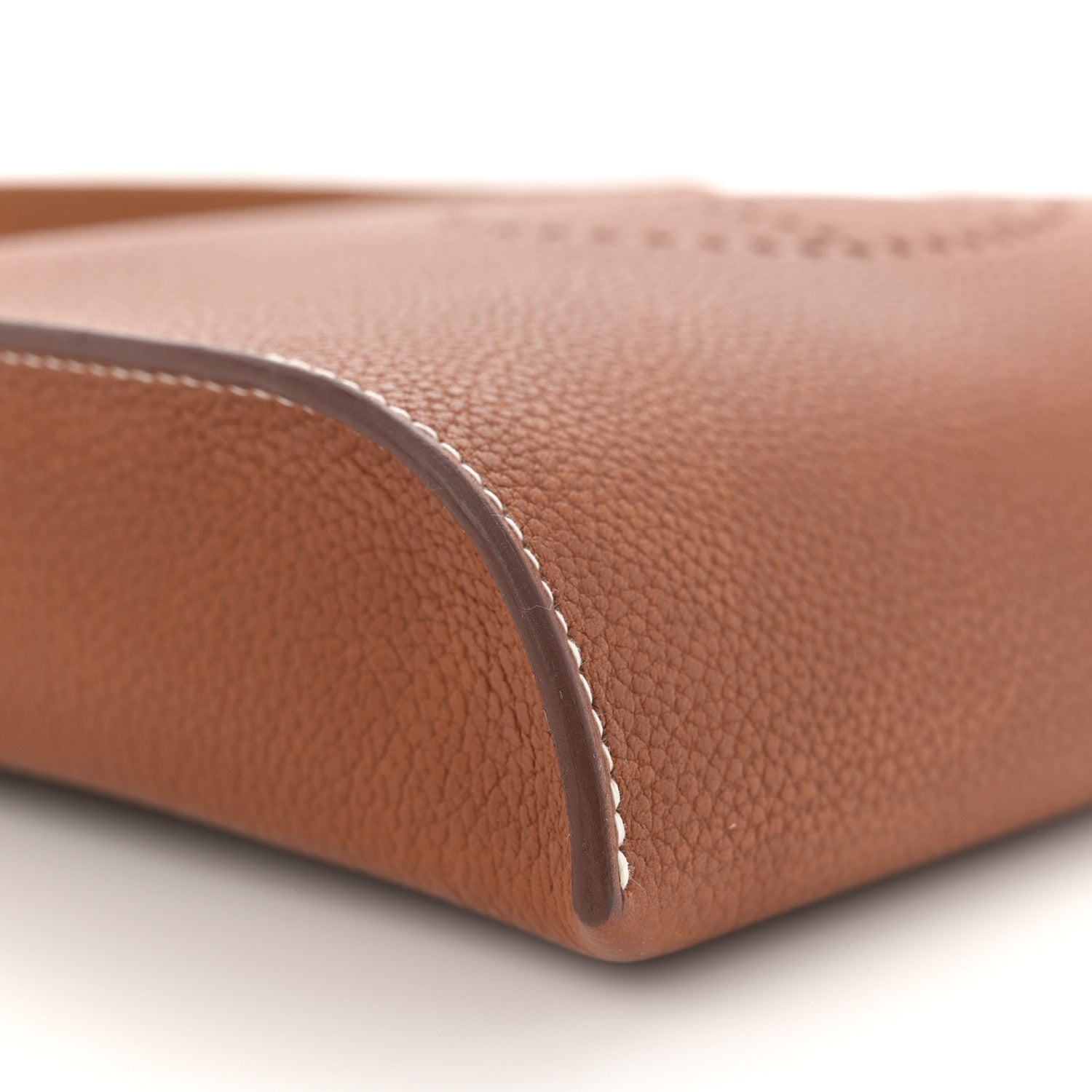 Hermes Barenia Faubourg Videpoches Fauve Gold 9 of 12