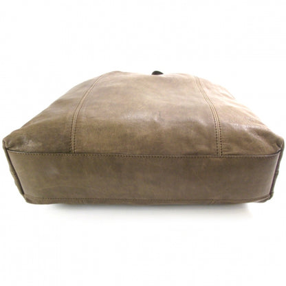 Burberry Leather Elmgate Packable Tote Nutmeg 4 of 10