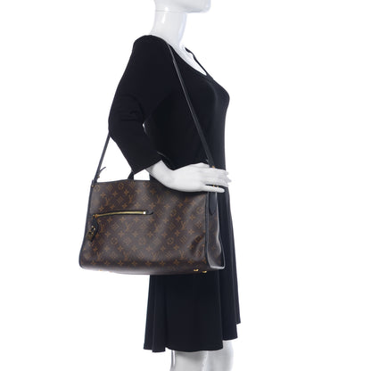 Louis Vuitton Monogram Popincourt MM Black 2 of 34