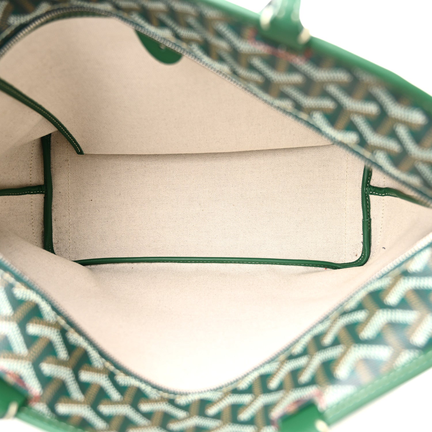 Goyard Goyardine Artois PM Green 5 of 10