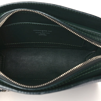 Louis Vuitton Vernis Deerskin Bonded Chain Pochette Marine 5 of 9