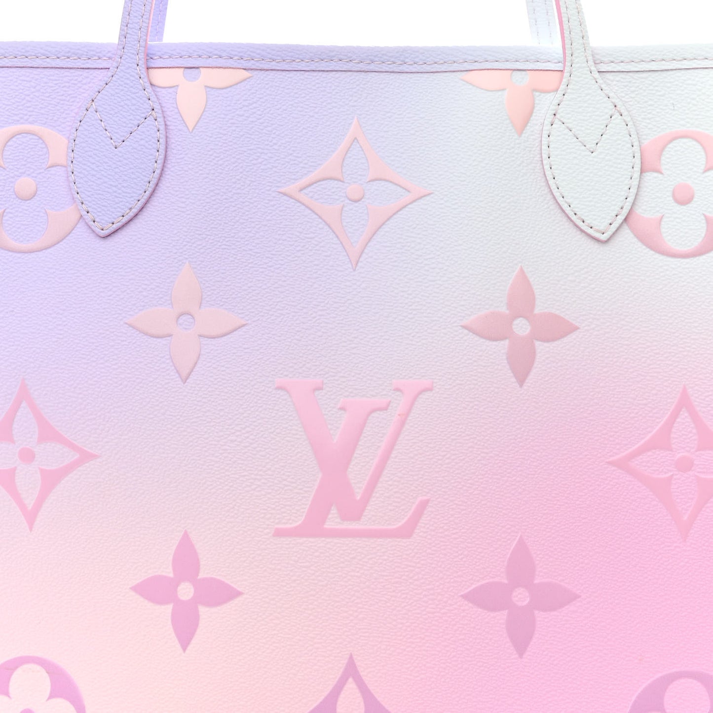 Monogram Giant Spring In The City Neverfull MM Sunrise Pastel