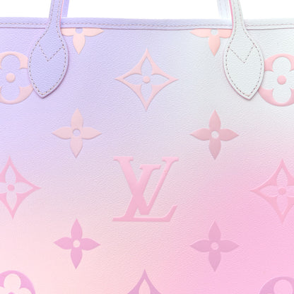 Louis Vuitton Monogram Giant Spring In The City Neverfull MM Sunrise Pastel 9 of 12