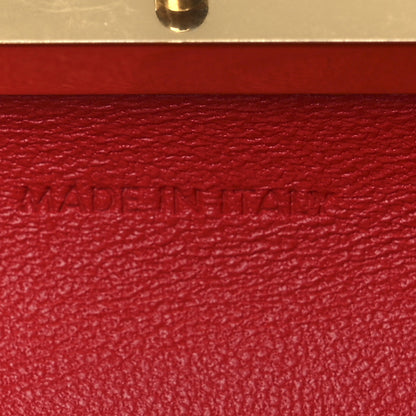 Celine Supple Calfskin Cube Frame Bag Black 7 of 12
