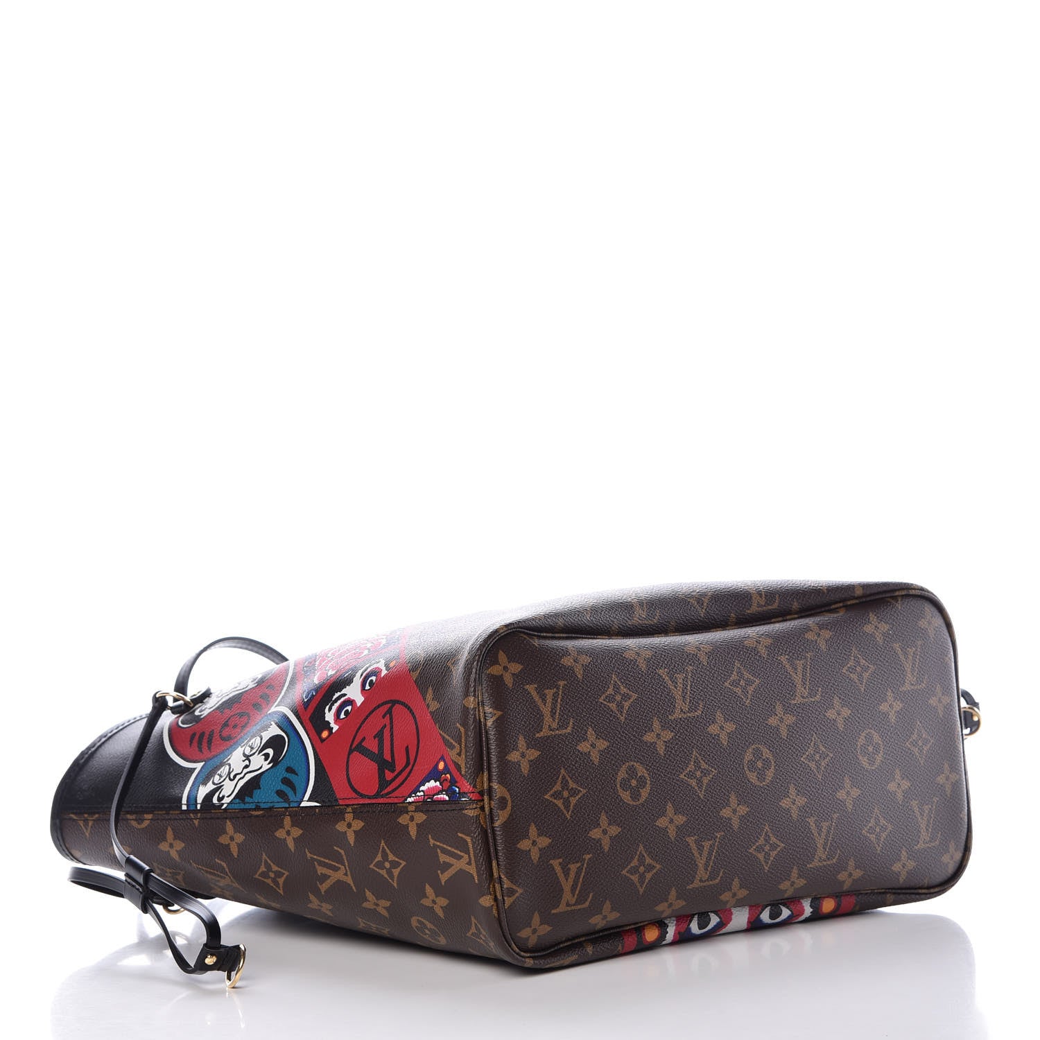 Louis Vuitton Monogram Kabuki Neverfull MM 5 of 9